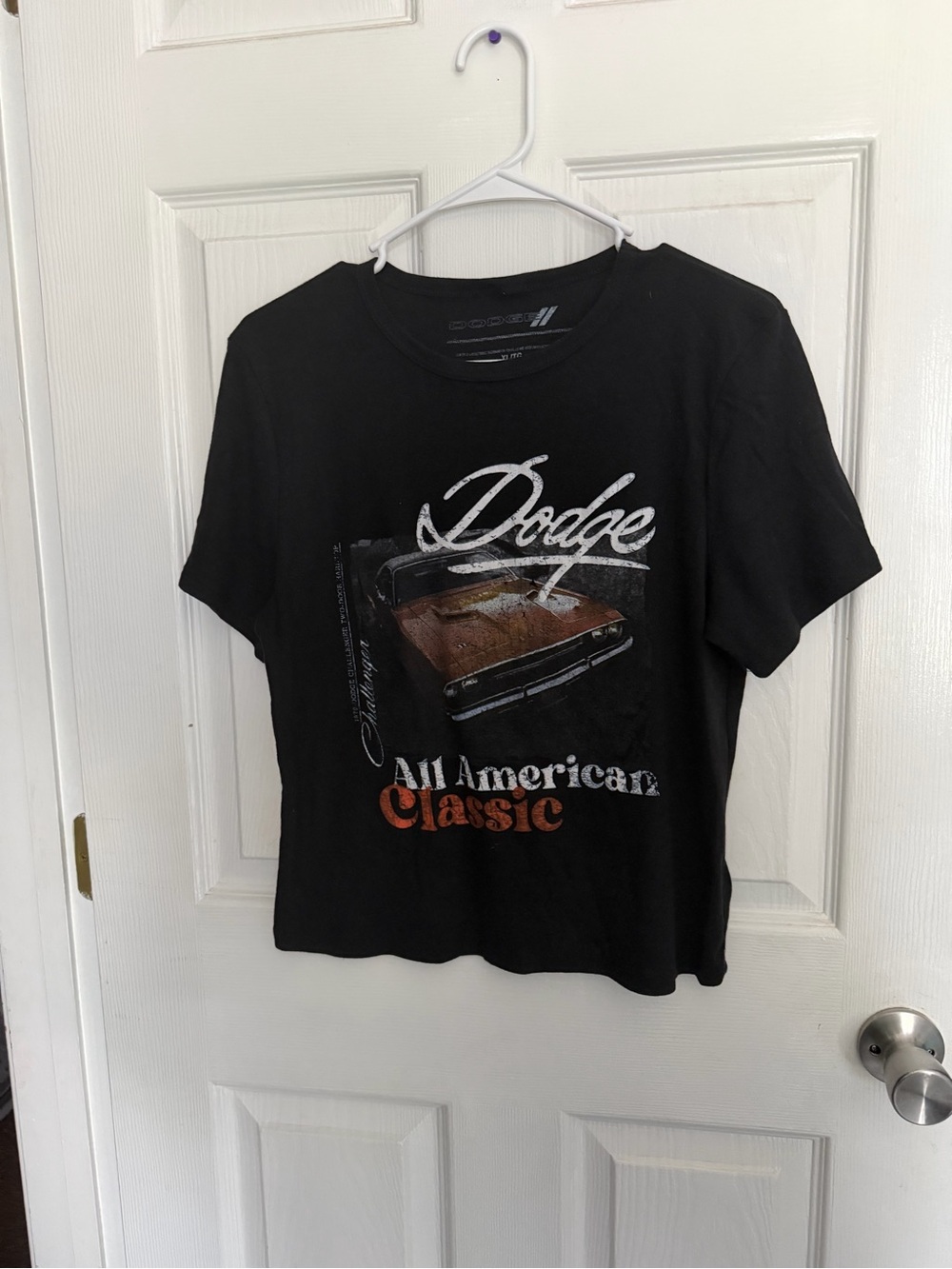 Dodge All American Classic Short Sleeve Tee - Black